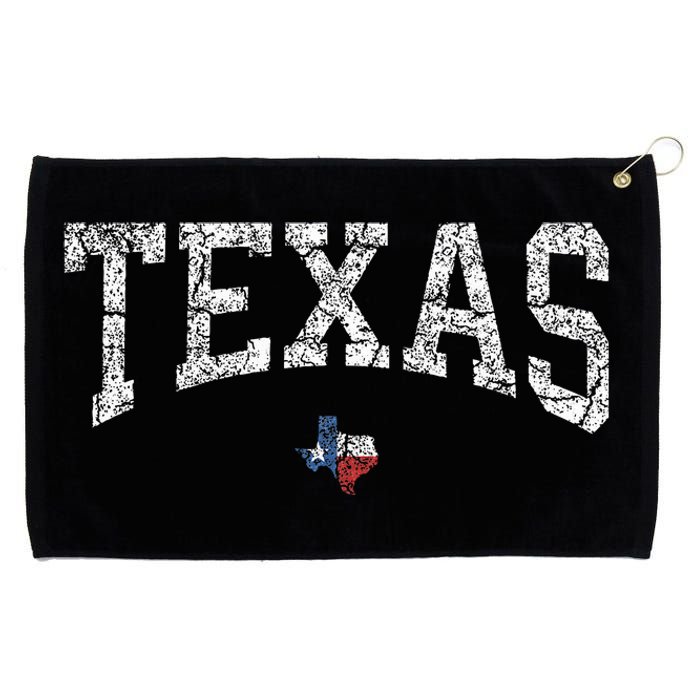 Texas Texas State Map Flag Grommeted Golf Towel