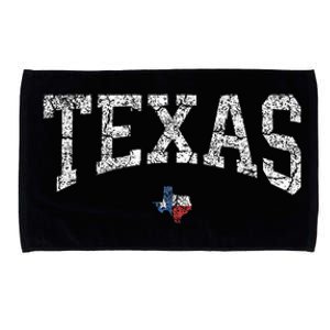 Texas Texas State Map Flag Microfiber Hand Towel