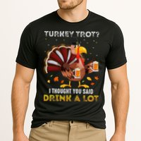 Turkey Trot Squad Running Drinking Thanksgiving Performance Shirt