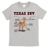 Texas TX SUV Funny Joke Longhorn Cattle Cow T-Shirt