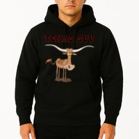 Texas TX SUV Funny Joke Longhorn Cattle Cow Hoodie