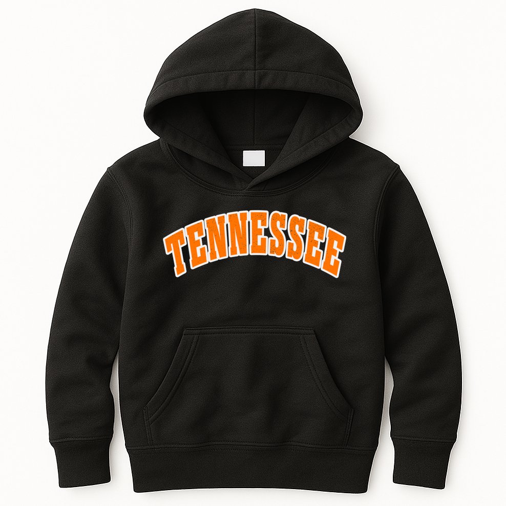 Tennessee TN Souvenir Football Baseball Sport Fans Kids Hoodie