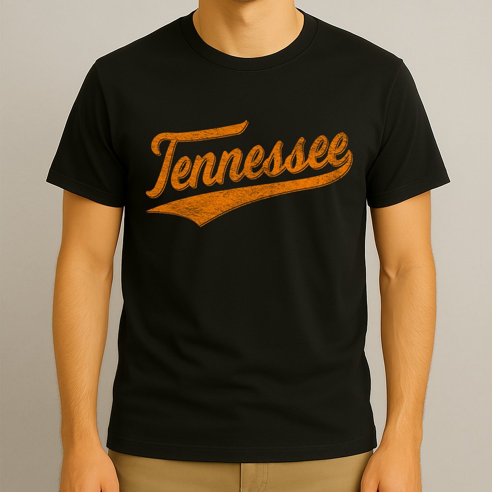 Tennessee TN Souvenir Football Baseball Sport Fans T-Shirt