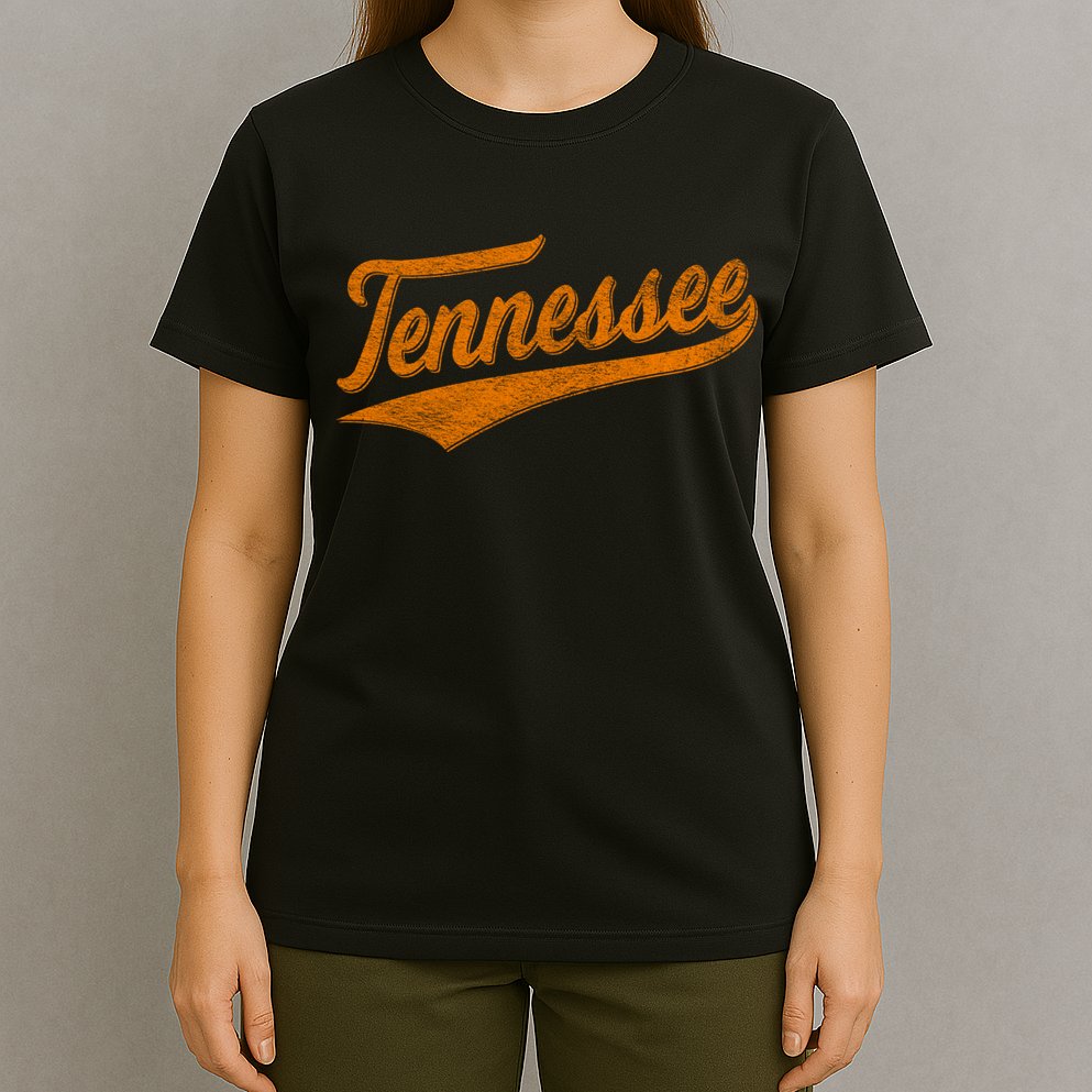 Tennessee TN Souvenir Football Baseball Sport Fans T-Shirt