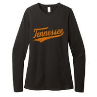 Tennessee TN Souvenir Football Baseball Sport Fans Womens CVC Long Sleeve Shirt