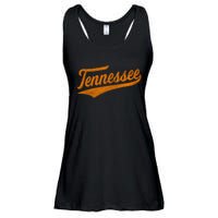 Tennessee TN Souvenir Football Baseball Sport Fans Ladies Essential Flowy Tank