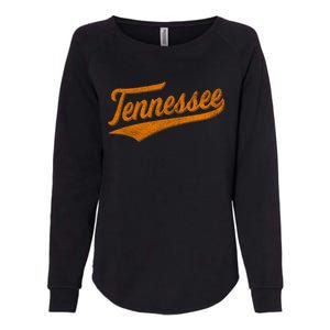 Tennessee TN Souvenir Football Baseball Sport Fans Womens California Wash Sweatshirt