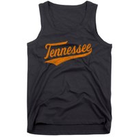 Tennessee TN Souvenir Football Baseball Sport Fans Tank Top