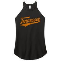 Tennessee TN Souvenir Football Baseball Sport Fans Women's Perfect Tri Rocker Tank