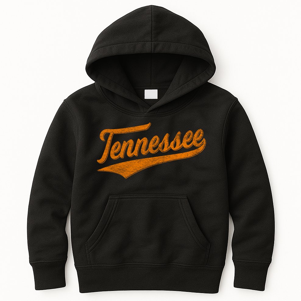 Tennessee TN Souvenir Football Baseball Sport Fans Kids Hoodie