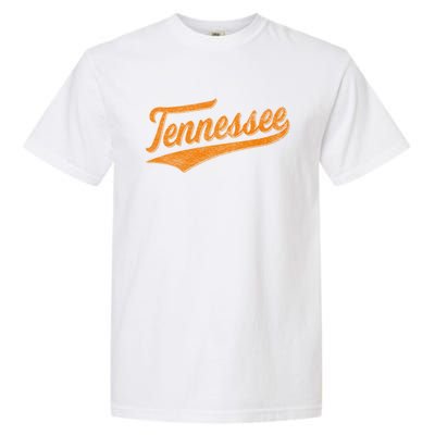 Tennessee TN Souvenir Football Baseball Sport Fans Garment-Dyed Heavyweight T-Shirt