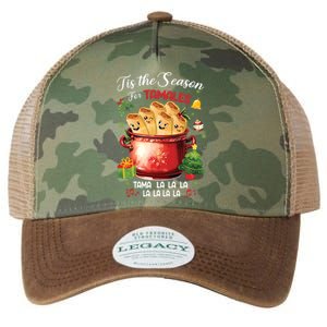 Tis The Season For Tamales Retro Mexican Food Holidays Legacy Tie Dye Trucker Hat