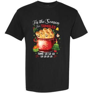 Tis The Season For Tamales Retro Mexican Food Holidays Garment-Dyed Heavyweight T-Shirt