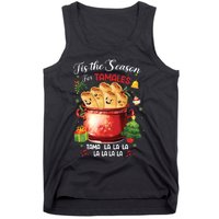 Tis The Season For Tamales Retro Mexican Food Holidays Tank Top