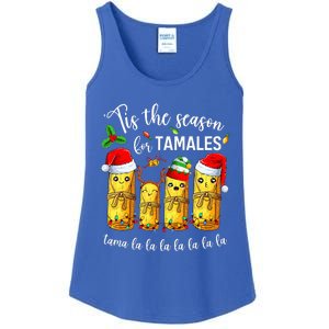 Tis The Season For Tamales Christmas Holiday Mexican Food  Ladies Essential Tank