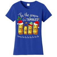 Tis The Season For Tamales Christmas Holiday Mexican Food  Women's T-Shirt