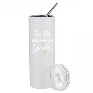 Tis The Season To Christmas Great Gift Stainless Steel Tumbler