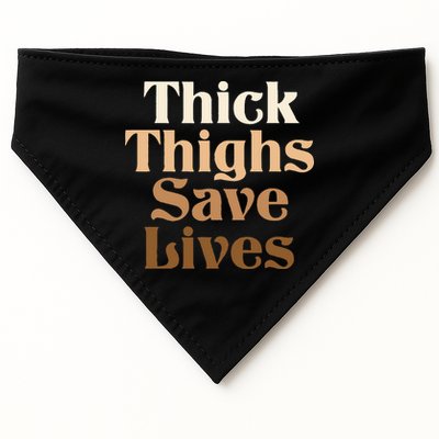 Thick Thighs Save Lives Thick Thighs Save Lives USA-Made Doggie Bandana