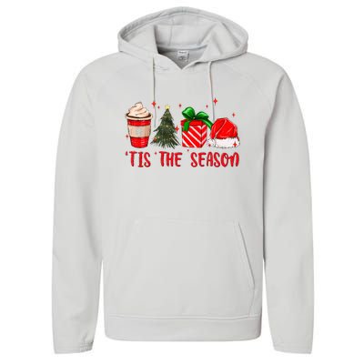 Tis The Season Christmas Vacation Merry Xmas Family Matching  Performance Fleece Hoodie