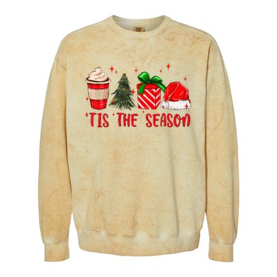 Tis The Season Christmas Vacation Merry Xmas Family Matching  Colorblast Crewneck Sweatshirt