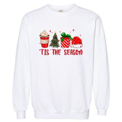 Tis The Season Christmas Vacation Merry Xmas Family Matching  Garment-Dyed Sweatshirt