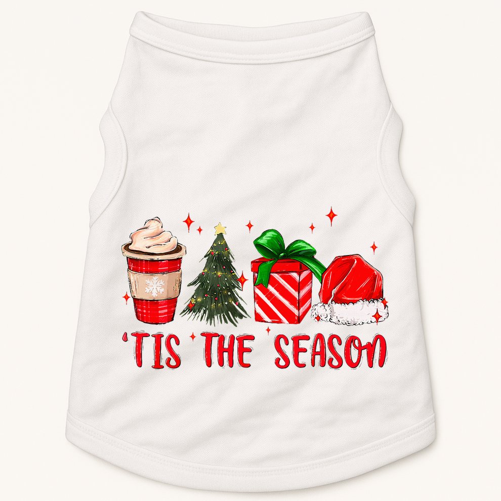 Tis The Season Christmas Vacation Merry Xmas Family Matching  Doggie Tank