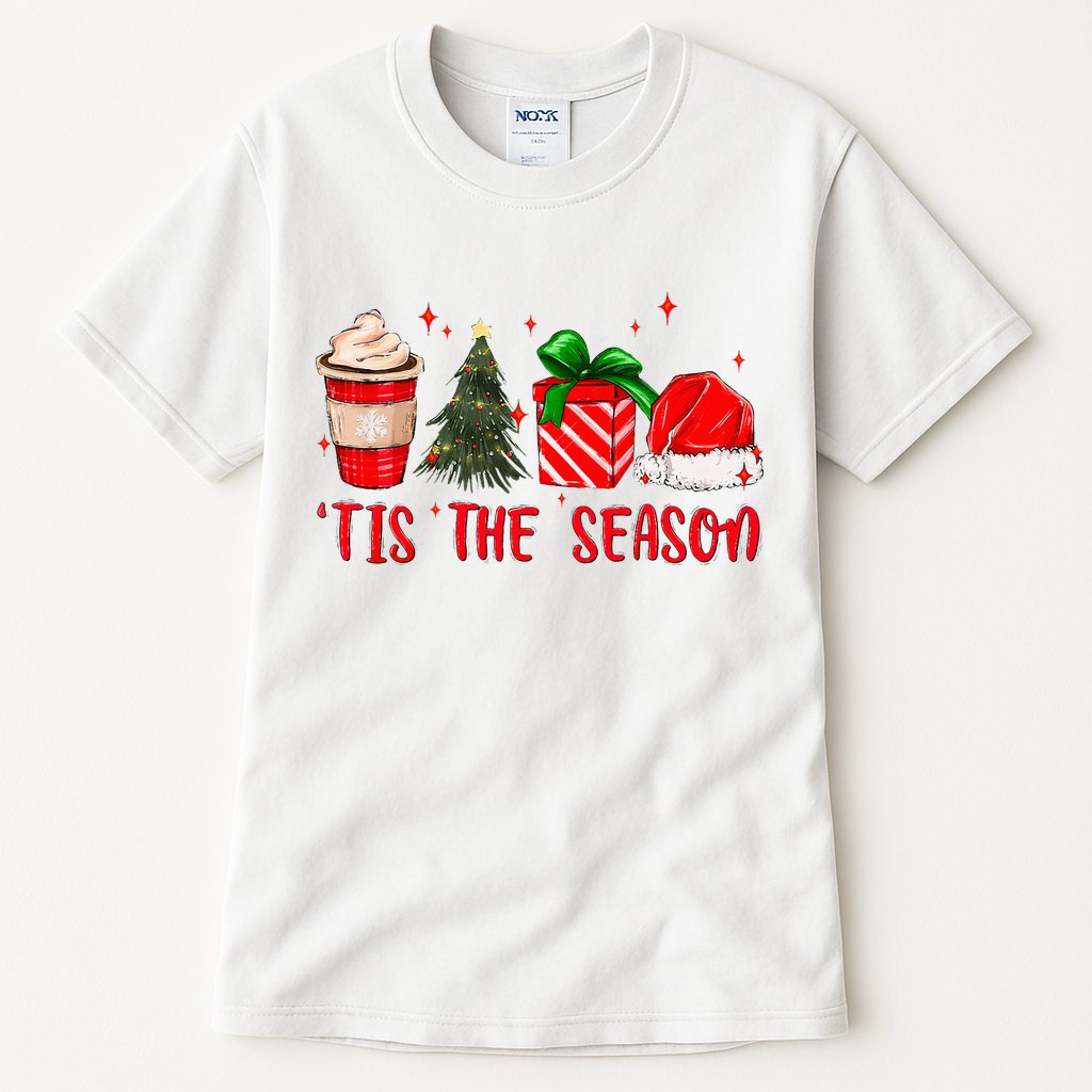 Tis The Season Christmas Vacation Merry Xmas Family Matching  Tall T-Shirt