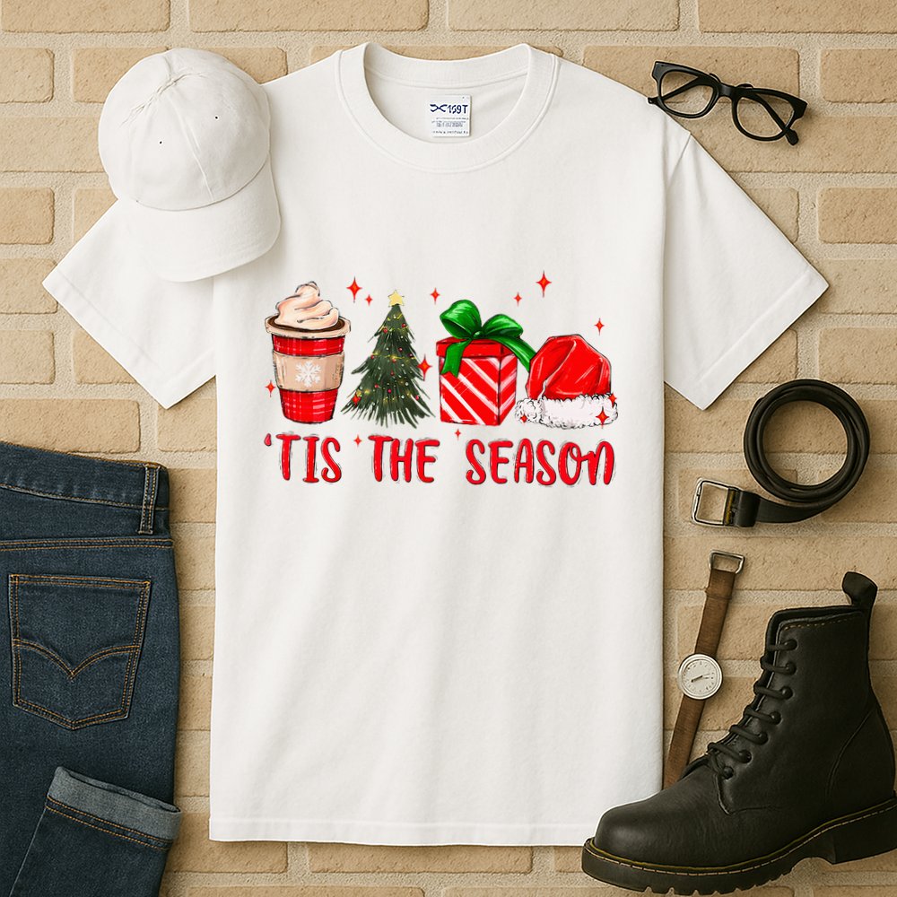 Tis The Season Christmas Vacation Merry Xmas Family Matching  Tall T-Shirt