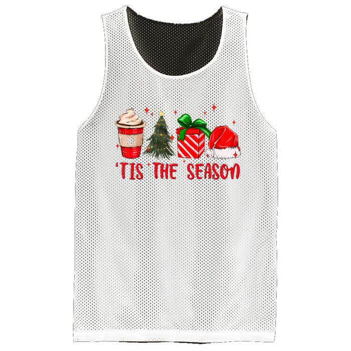 Tis The Season Christmas Vacation Merry Xmas Family Matching  Mesh Reversible Basketball Jersey Tank