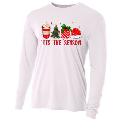 Tis The Season Christmas Vacation Merry Xmas Family Matching  Cooling Performance Long Sleeve Crew