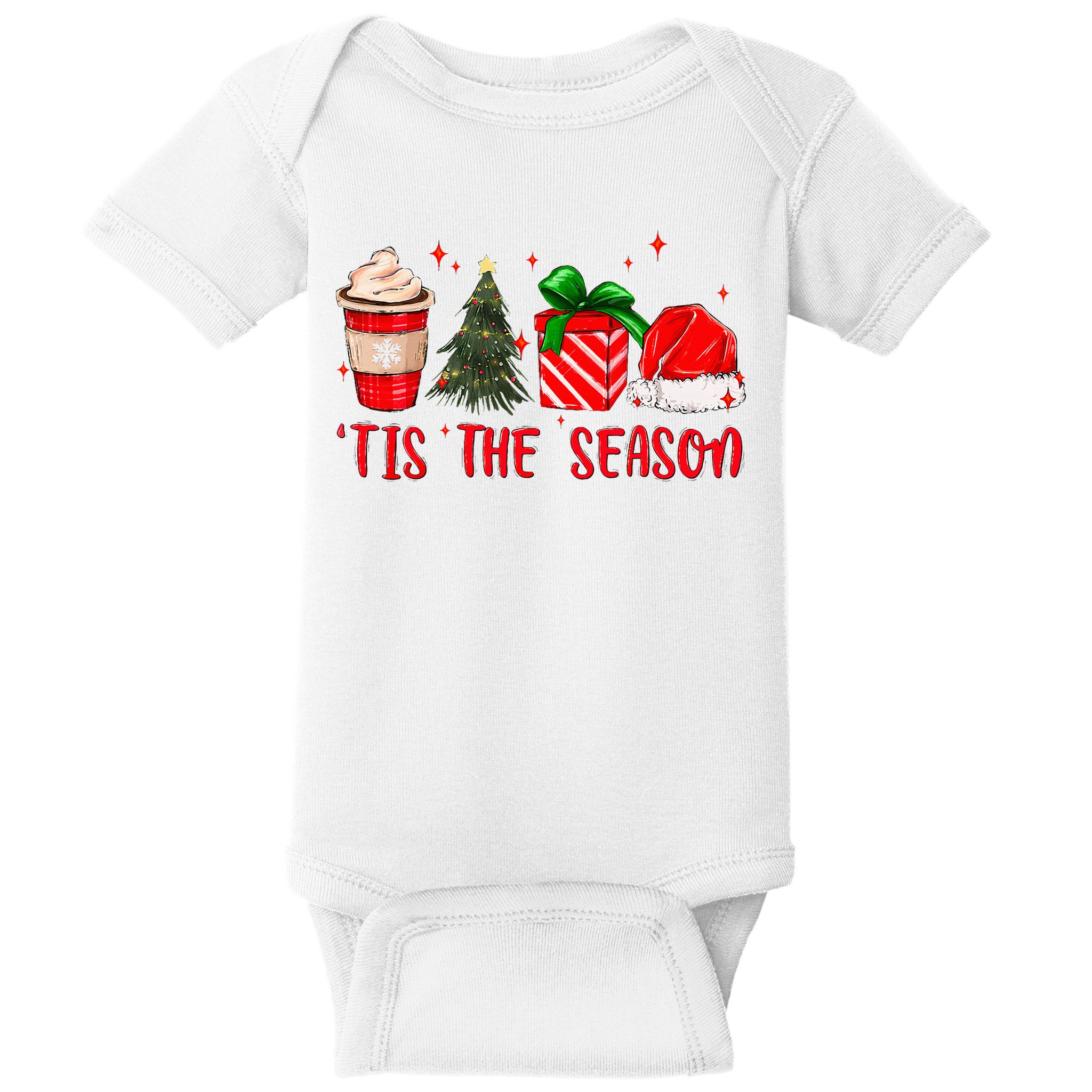 Tis The Season Christmas Vacation Merry Xmas Family Matching  Baby Bodysuit