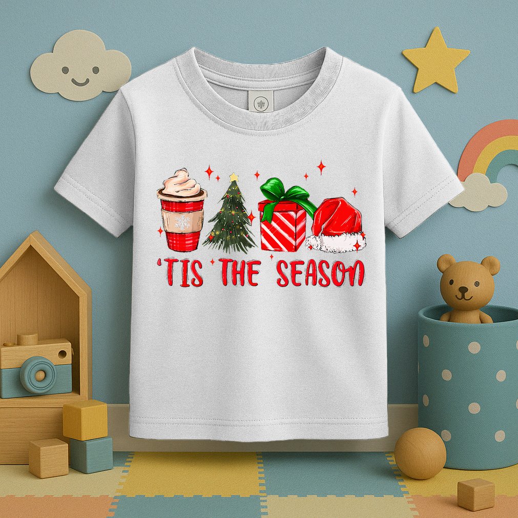 Tis The Season Christmas Vacation Merry Xmas Family Matching  Toddler T-Shirt