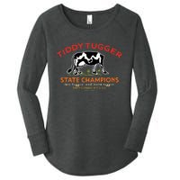 Tugger Tiddy State Champions Women's Perfect Tri Tunic Long Sleeve Shirt