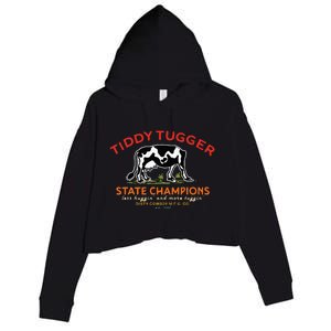 Tugger Tiddy State Champions Crop Fleece Hoodie