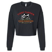 Tugger Tiddy State Champions Cropped Pullover Crew