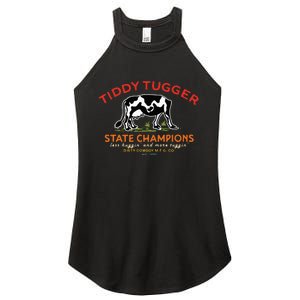 Tugger Tiddy State Champions Women's Perfect Tri Rocker Tank