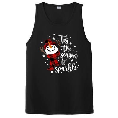 Tis The Season To Christmas Snow Gift PosiCharge Competitor Tank