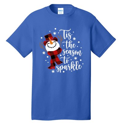 Tis The Season To Christmas Snow Gift Tall T-Shirt