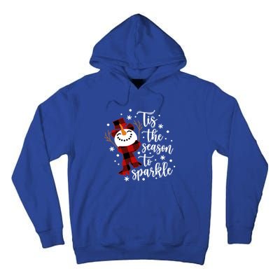 Tis The Season To Christmas Snow Gift Tall Hoodie