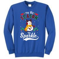 Tis The Season To Christmas Snow Xmas Party Gift Sweatshirt