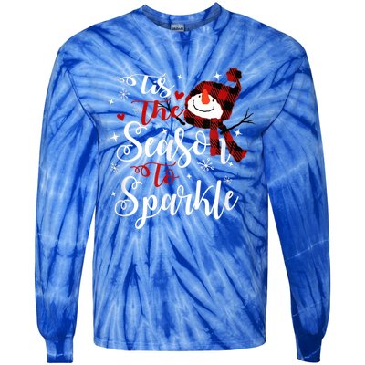 Tis The Season To Crewneck Cool Gift Meaningful Gift Tie-Dye Long Sleeve Shirt