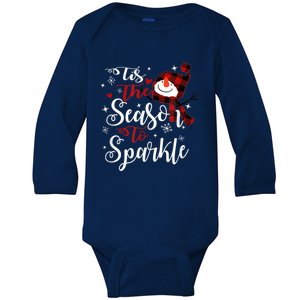 Tis The Season To Crewneck Cool Gift Meaningful Gift Baby Long Sleeve Bodysuit