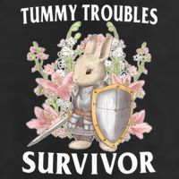 Tummy Troubles Survivor Funny Sarcastic Ibs Humor Statement Cool Comfort Performance Bucket Hat