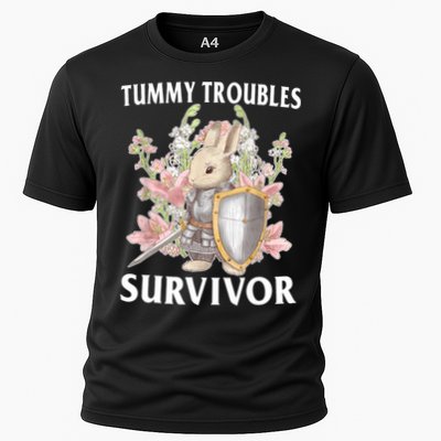 Tummy Troubles Survivor Funny Sarcastic Ibs Humor Statement Performance Shirt