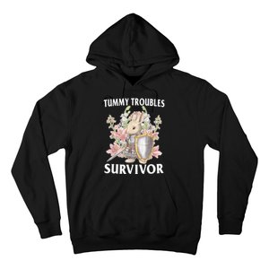 Tummy Troubles Survivor Funny Sarcastic Ibs Humor Statement Hoodie