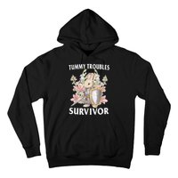 Tummy Troubles Survivor Funny Sarcastic Ibs Humor Statement Hoodie