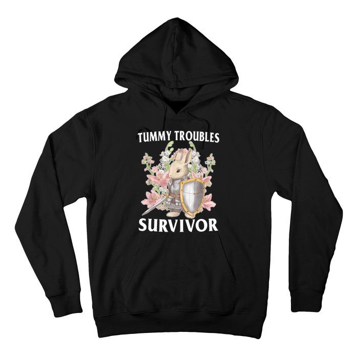 Tummy Troubles Survivor Funny Sarcastic Ibs Humor Statement Hoodie