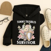 Tummy Troubles Survivor Funny Sarcastic Ibs Humor Statement Hoodie