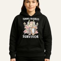 Tummy Troubles Survivor Funny Sarcastic Ibs Humor Statement Hoodie