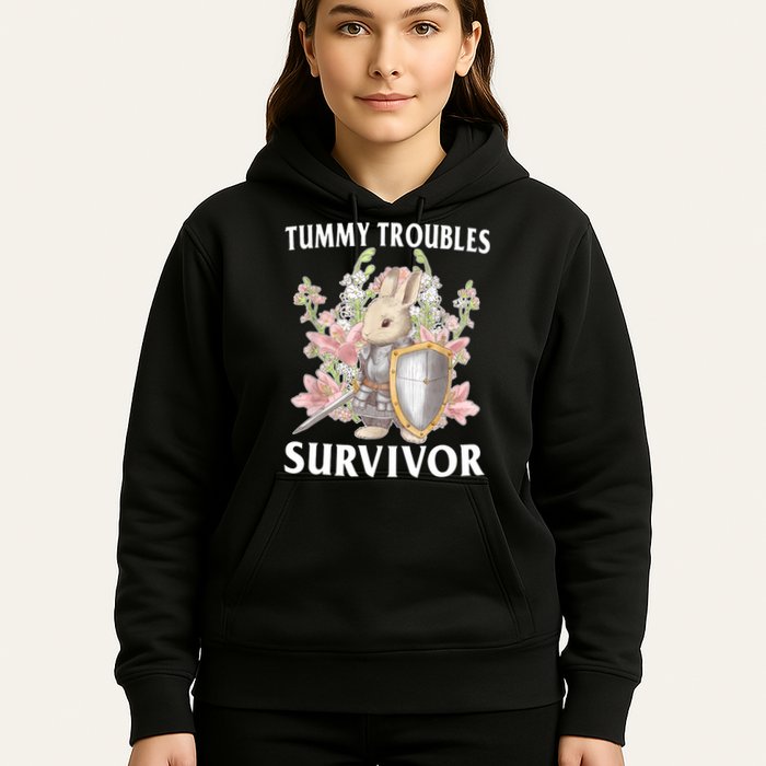 Tummy Troubles Survivor Funny Sarcastic Ibs Humor Statement Hoodie